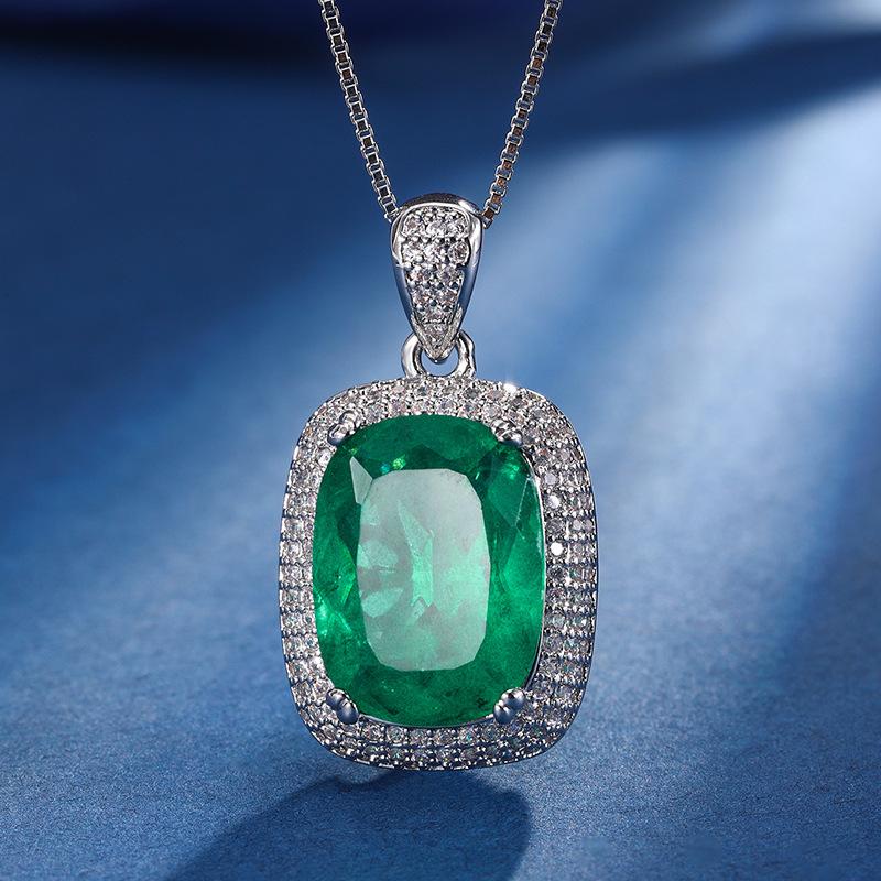 Schmuck Kupferboden Vergoldet Simulationsfarbe Schatz Einfaches Set Weiblich Fett Rechteckig 12 * 16