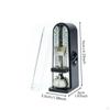 Mini Mechanical Metronome No Required Portable Tempo Counter Clear Scale Windup Beat Timer for