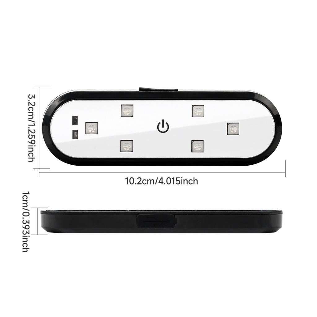 2pcs Car Door Lights LED Welcome Light Magnetic Control USB Charging Auto Open Door Safe Anti-collision Emergency Signal Lamp