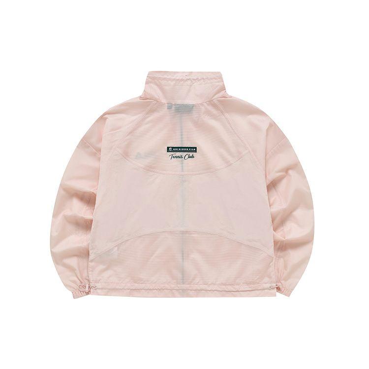 Fila Fusion Plain Loose Lightweight Woven Jacket Women Jackets Dirty-Peach-Pink T11W233701F-LP