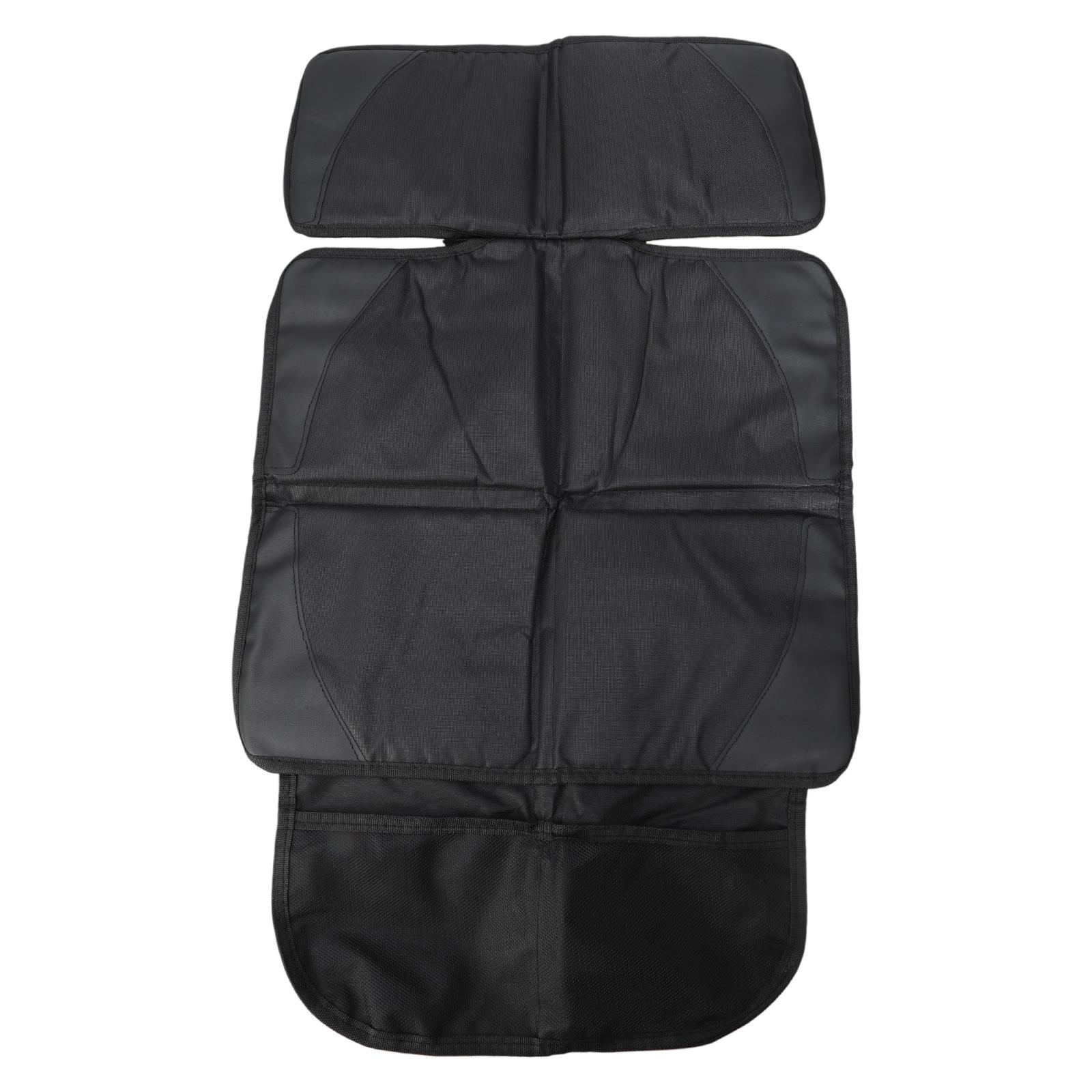 

Car Seat Protectors Seat Mat for Under Child Booster Carseat, Seat Cover Protectors for Leather and Fabric Seat 1