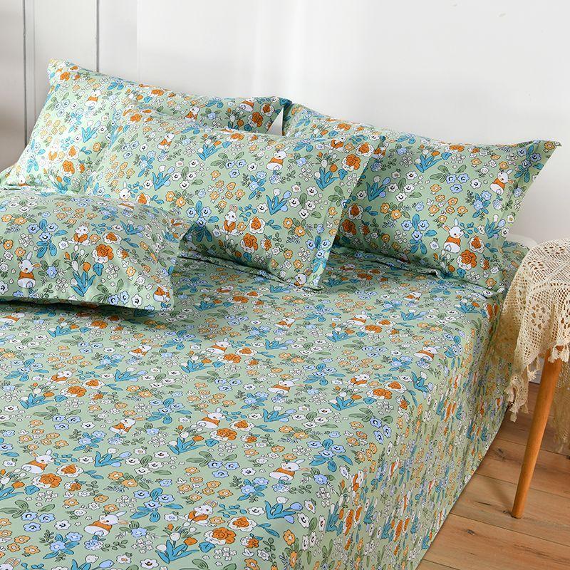 Cotton Bed Sheet Single Piece Thick Double Bed Sheet 1.8m Bed Sheet 1.5m Student Bed Sheet