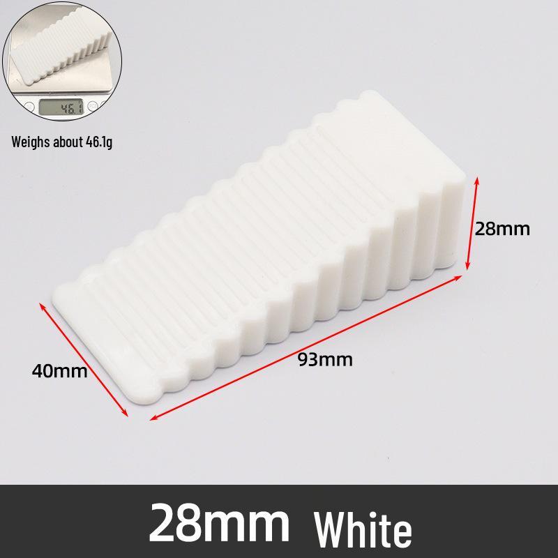 Windproof Non-Slip Door Stopper: Anti-Collision and Anti-Pinch Rubber Wedge