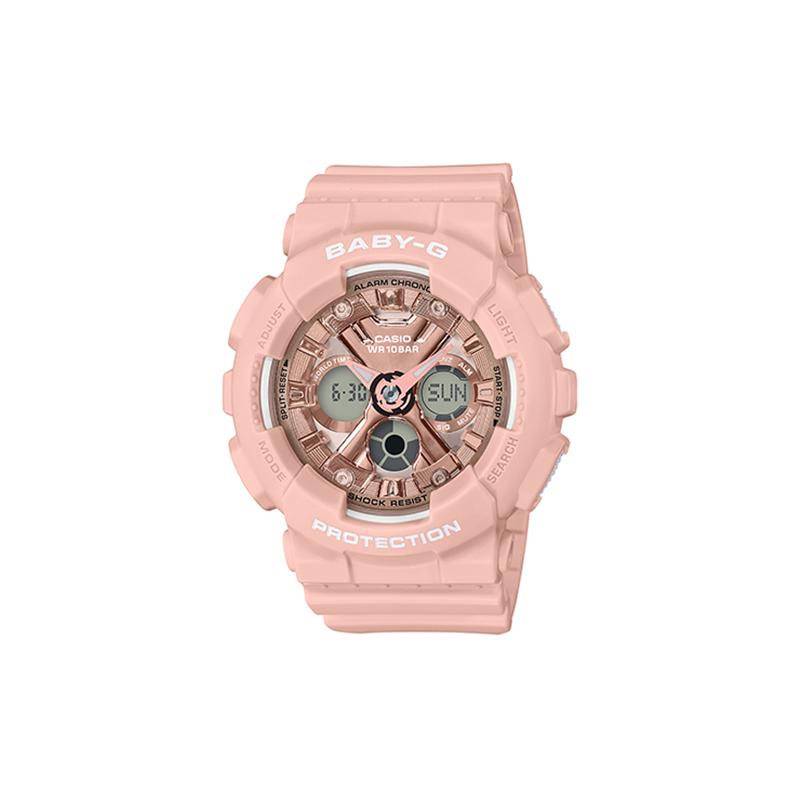 

Casio BABY-G Series Unicorn Available Gift Box Night Running Elf Sports and Leisure Quartz Movement Japanese and Korean Watch Women’s BA-130-4APRD розовый