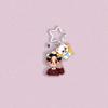 Kpop Stray Kids Mitglied 2-in-1 Acryl Schlüsselanhänger Niedlicher SKZOO Tier & Blumenkranz Chibi Schlüsselanhänger für Taschen Rucksäcke, SKZ Merch STAY Fans Geschenk