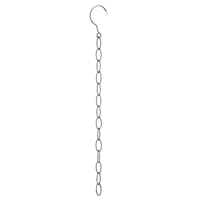 14-Hook Clothes Hanging Chain 50cm for Closet Organization and Saving Garment Storage