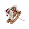Three-dimensional Christmas Hanging Horse Figurine Rocking Horse Hanging Ornament  Gift