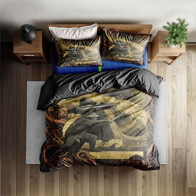 Beowulf Anglo Saxon Legend Duvet Cover Set King Queen Double Full Twin Single Size Bed Linen Set