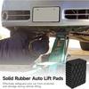 Solid Rubber Lifting Pads Heavy Duty Lifting Blocks Non-Slip Spacers for Car Jacks High Load Protector for Jack and Racks