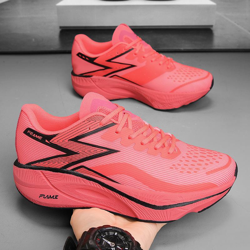 

Беговые кроссовки для марафона Flying Burning 3 Professional, карбоновая пластина по всей стопе, гоночные кроссовки для личного рекорда, амортизирующие кроссовки, тренировочная обувь, легкая 45