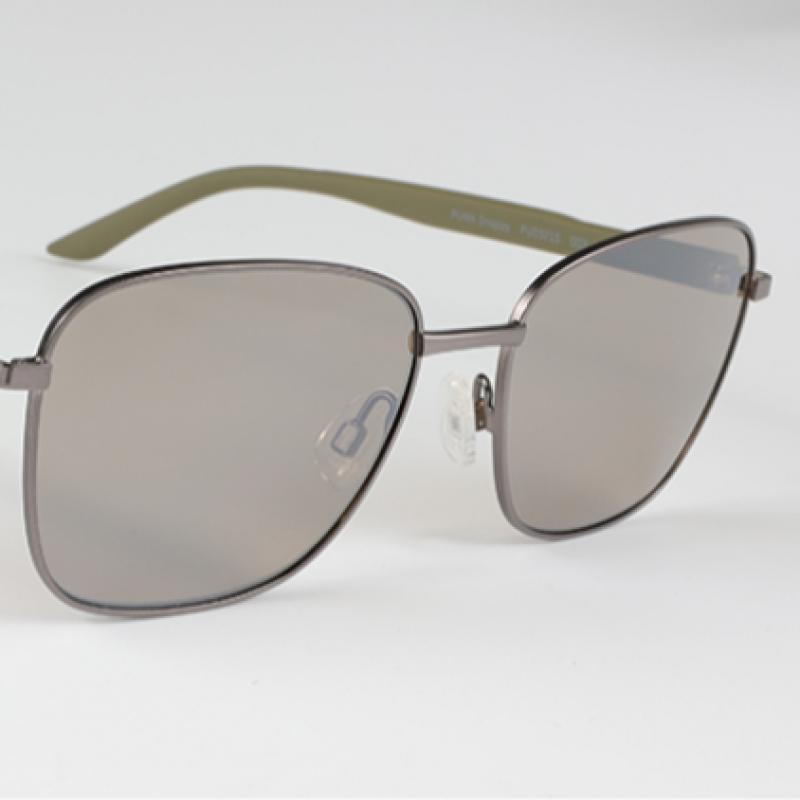 Puma Gafas de sol Puma Galleria Pu0321s 003 Cuadradas de Metal para Hombre y Mujer