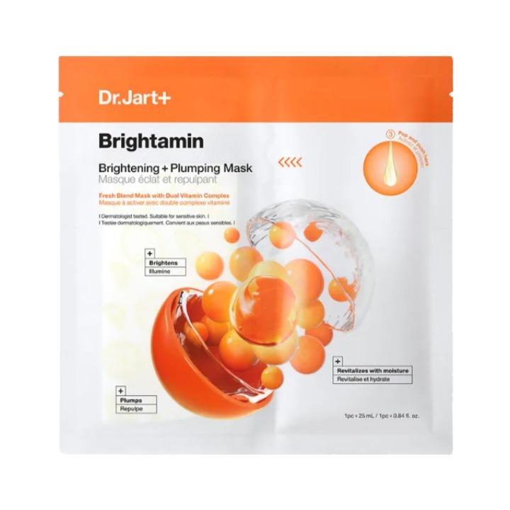 Dr.Jart+ Brightamin Plump Mask Brightening Moisturizing 25ml X 5ea