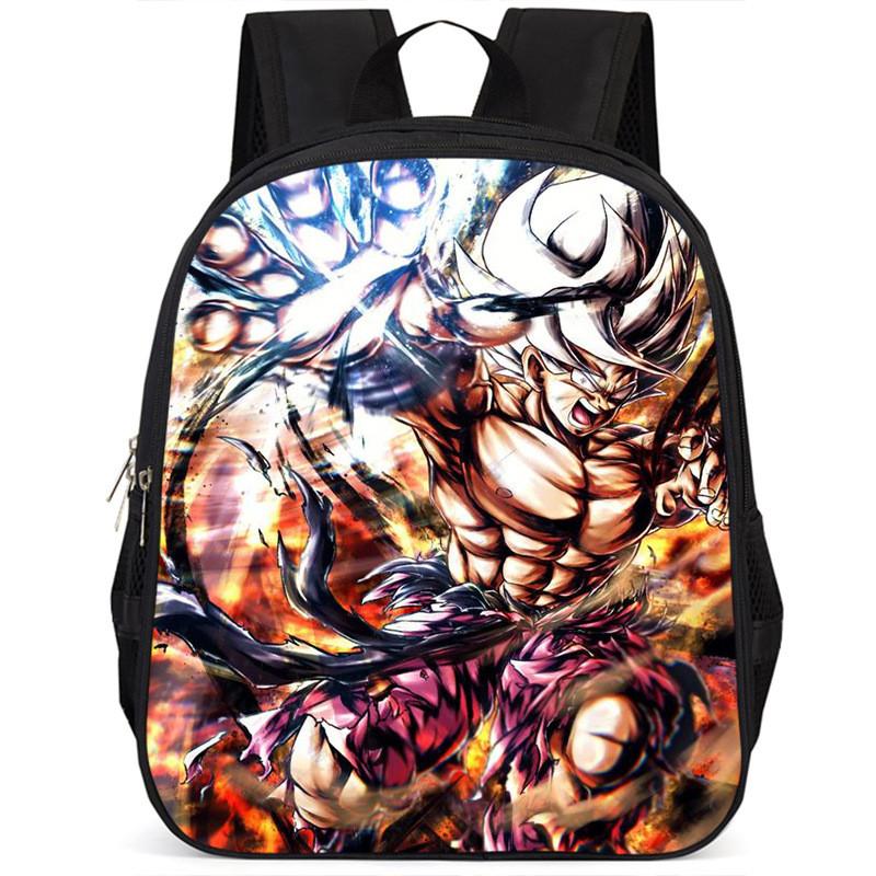 Dragon Ball Z Rucksack Große Kapazität Goku Beerus 15 Zoll Schultasche Für Kinder