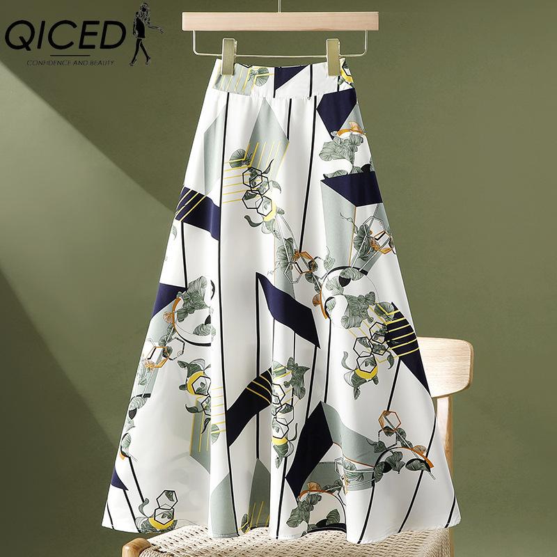 QICED 18 Color Women's Fashion Casual Summer Spring Skirt