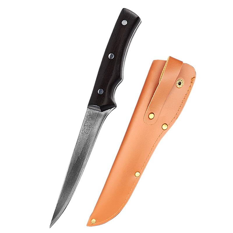 67 Layer Damascus Steel Kitchen Knives Boning Slicing Chef Knife Meat Cleaver Full Tang Wood Handle Sushi Knife Cooking Tools