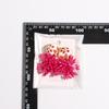 Resin Beaded Earrings Floral Floral Earrings Vintage Dangle Earrings  Party Wear