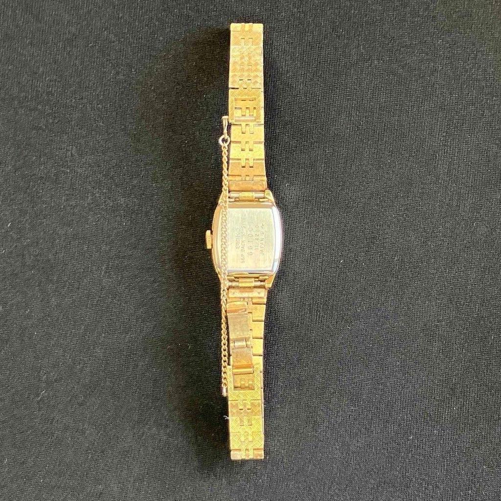 Used SEIKO Vintage Seiko 11-4210 17 Jewels Manual Wind Ladies Watch Working Condition