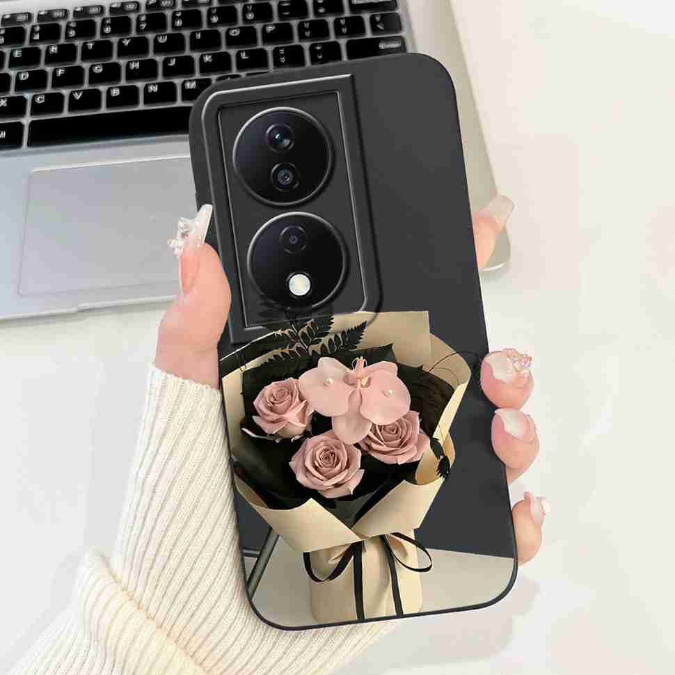 For Honor X7b 4G 5G CLK-LX1 Case Fashion Cute Butterfly Rabbit Soft Silicone Cover For Honor X7b CLK-LX2 CLK-LX3 Phone Cases