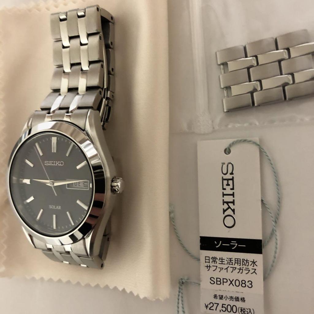 [USED] SEIKO SELECTION SOLAR SBPX083 Working