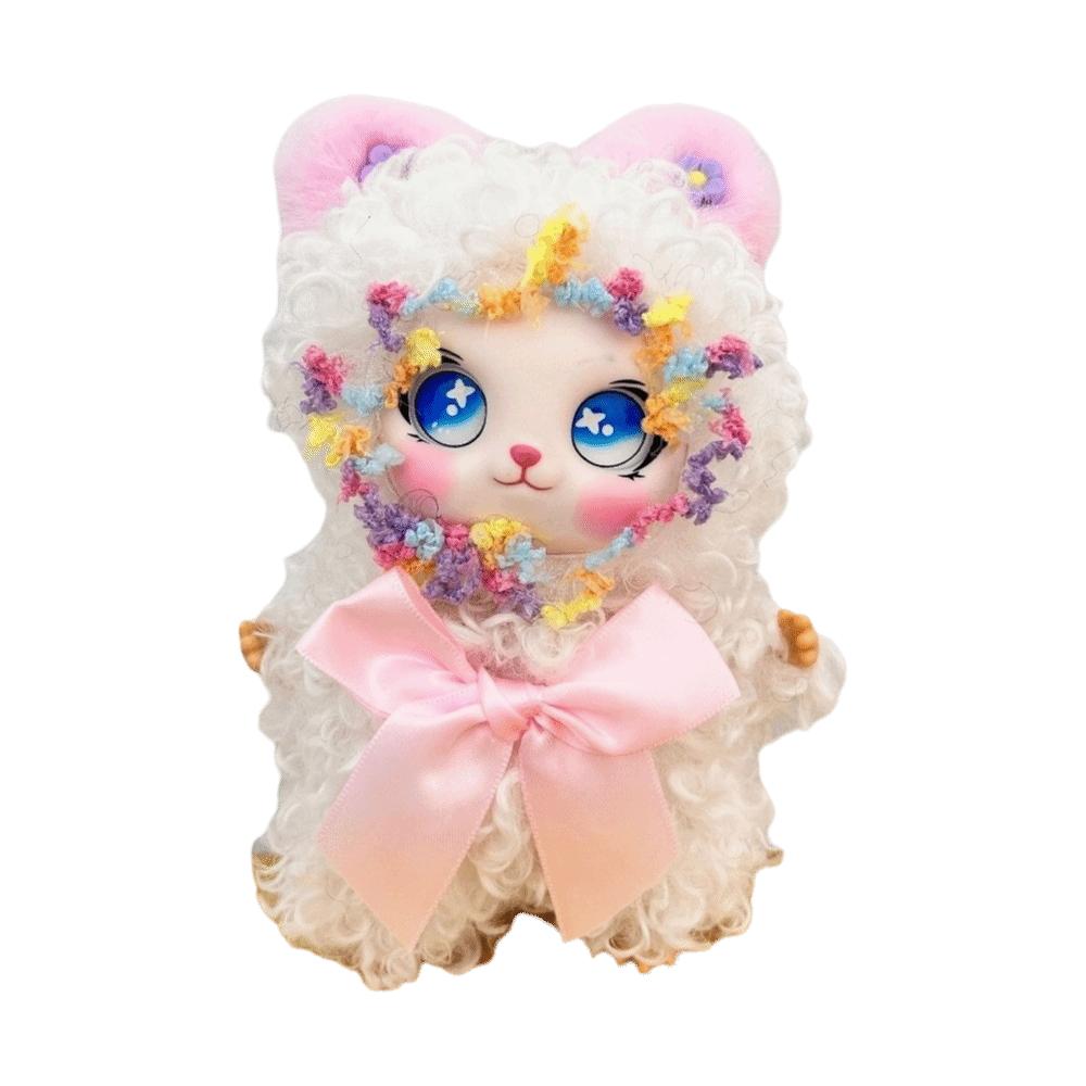 Hanging Ornaments Plush Doll Pendant Fluffy Bag Charm Creative Bear Keychain  Gifts