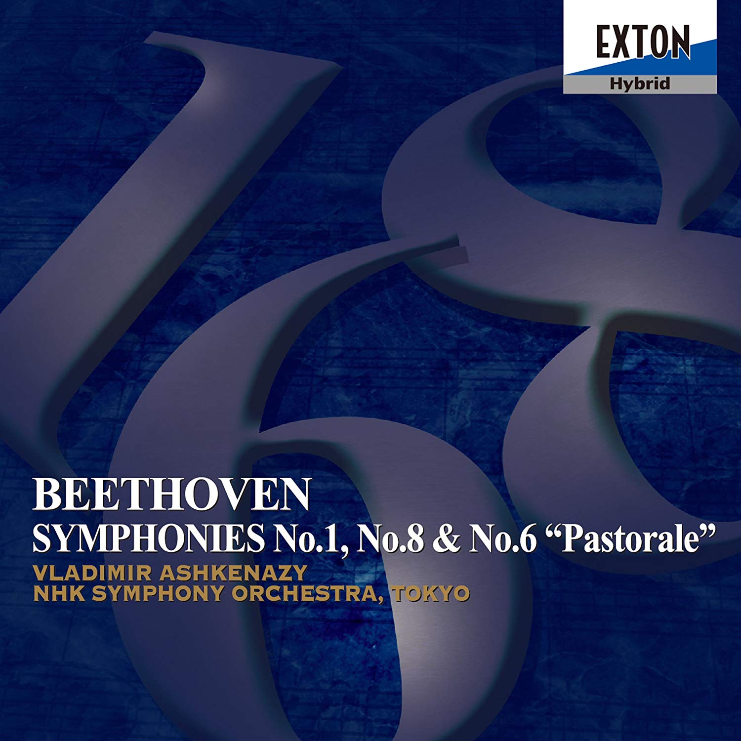 

CD VLADIMIR ASHKENAZY BEETHOVEN SYM.186 OVCL304 2008 Japan Obi Classical