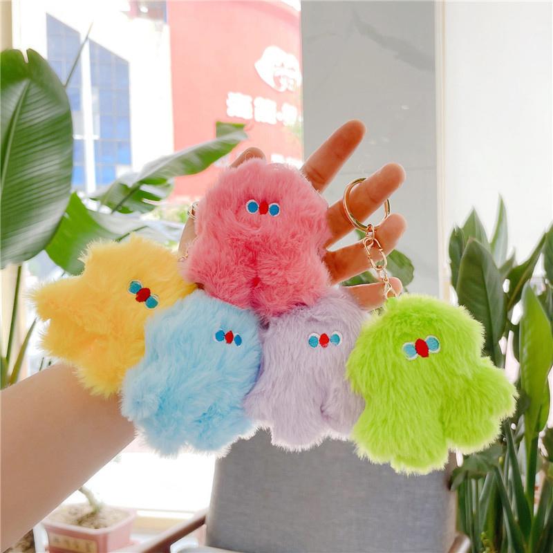 12Pcs La Bu Bu Doll Keychain Pendants – Cute Backpack Charms, Stress-Relieving Keyring Decor, Gift Set