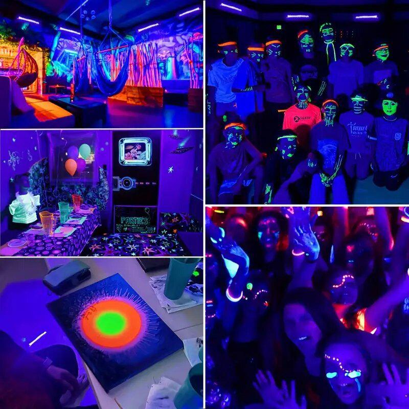 UV Purple LED Tube for Indoor Decor & Glue Curing Fixtures