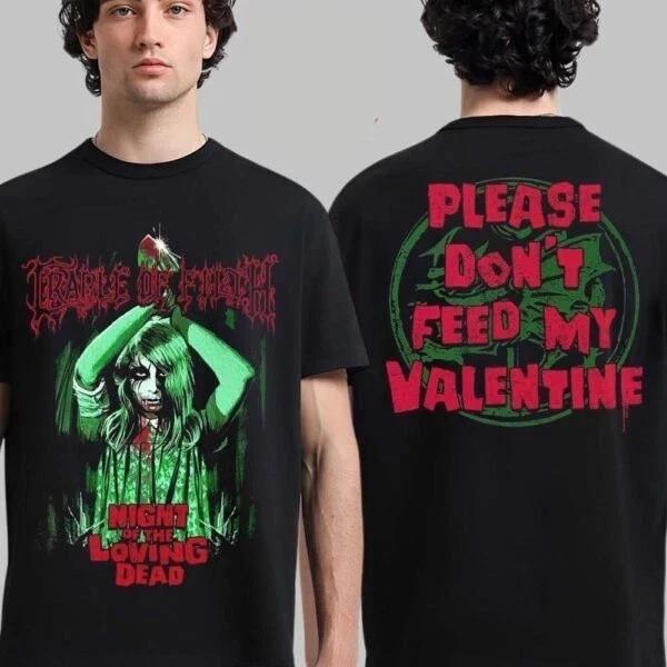 

Cradle Of Filth Ночь Живых Мертвецов Пожалуйста, Не Кормите Мою Футболку 2026 3XL
