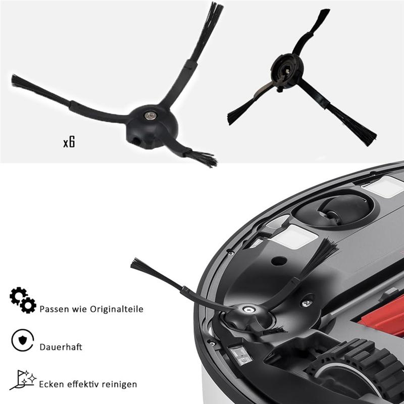 Set di Accessori per Aspirapolvere Roborock S8 Pro Ultra, 1 Modello Sistema a Doppia Spazzola Spazzole Principali
