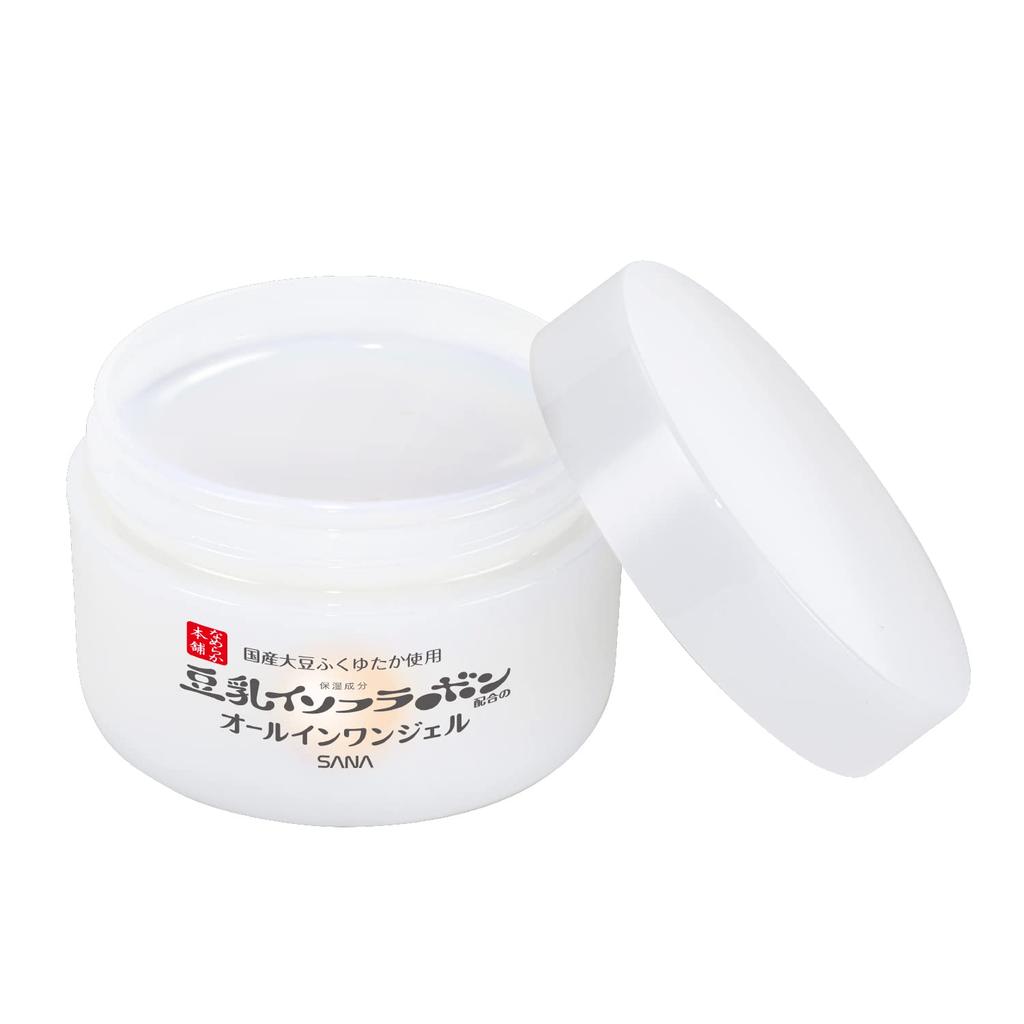 Nameraka Honpo All-In-One Gel 100g - Smooth Rich Texture, Moisturizing Skincare