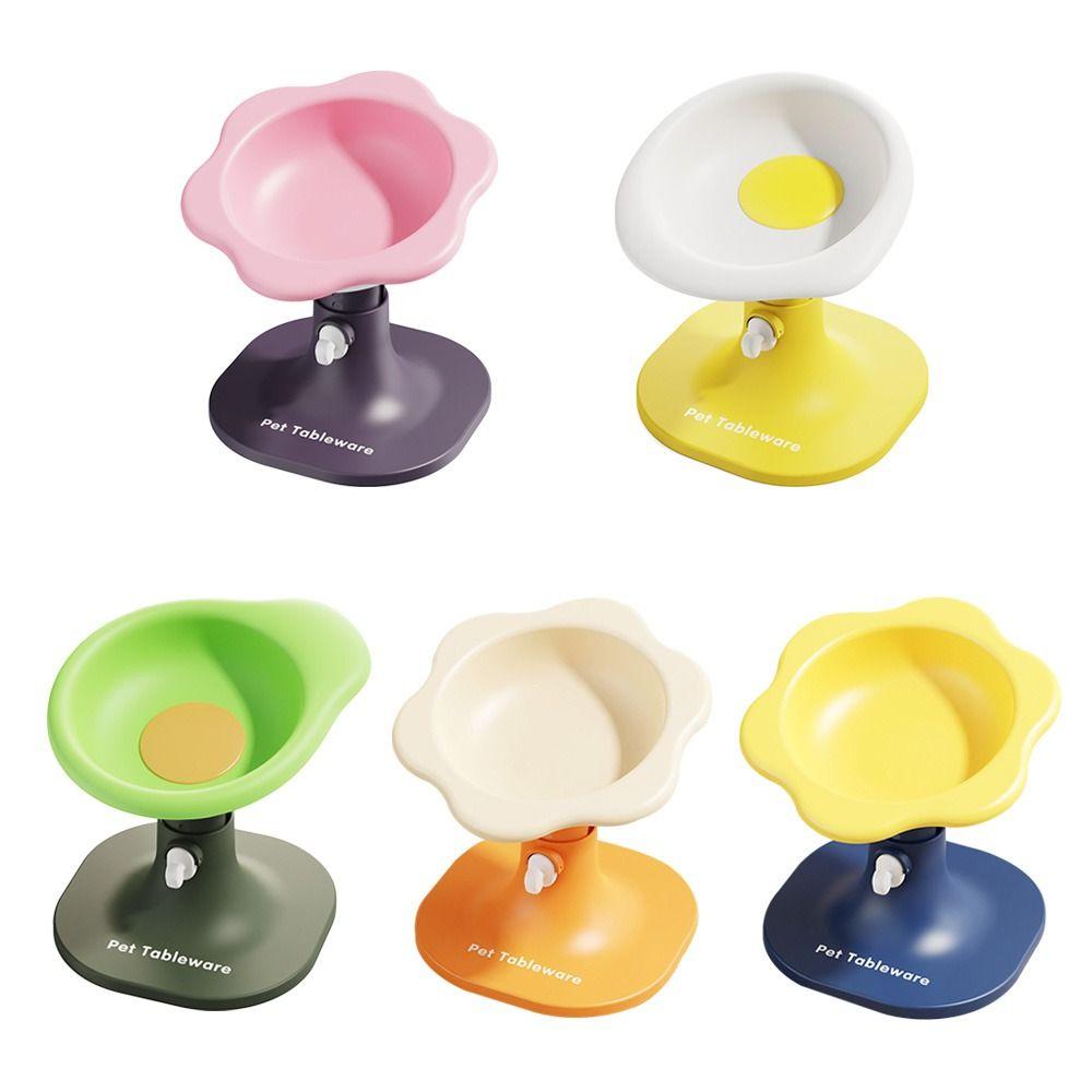 Stable Adjustable Height Angle Cat Bowl Neck-protecting Dual-use Pet Bowls Anti-rollover Dog Bowl