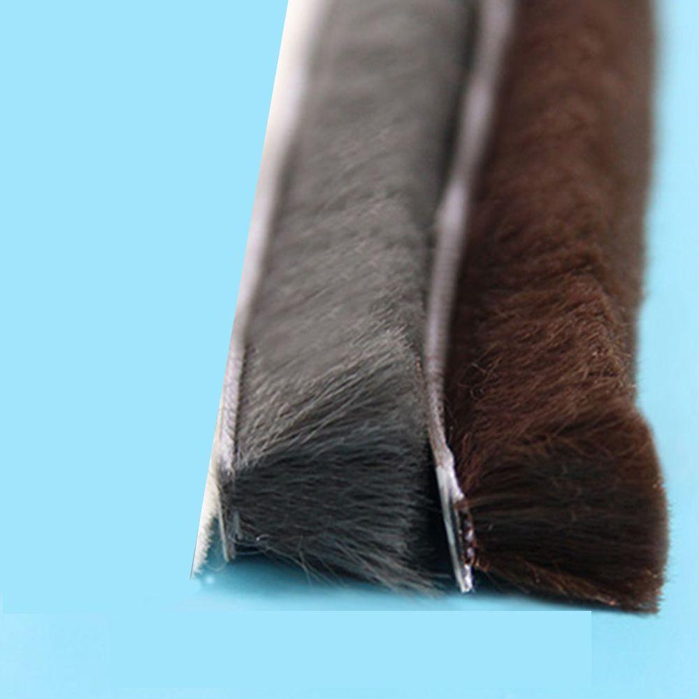 5M Home Tape Brush Gadgets Pile Weatherstrip Sealing Strip Door and Window Seal Self Adhesive