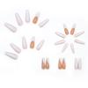 Unghie de balet, lungă, albă, franceză, purta unghii, manichiură, unghii false, autocolant pentru unghii, unghii detașabile