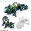 DIY Crystal Epoxy Resin Chameleon Lizard Reptile Ornament 3D Mirror-Finish Silicone Mold
