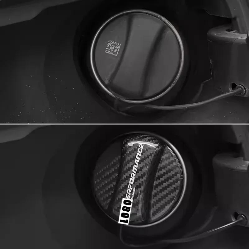 New 3K Carbon Fiber Tank Cover Fuel Tank Air Cap Trim For BMW G80 G06 G07 G42 G14 G15 F82 F20 F21 F83 M2 M3 M4 M5 M8 F95 F96 E90