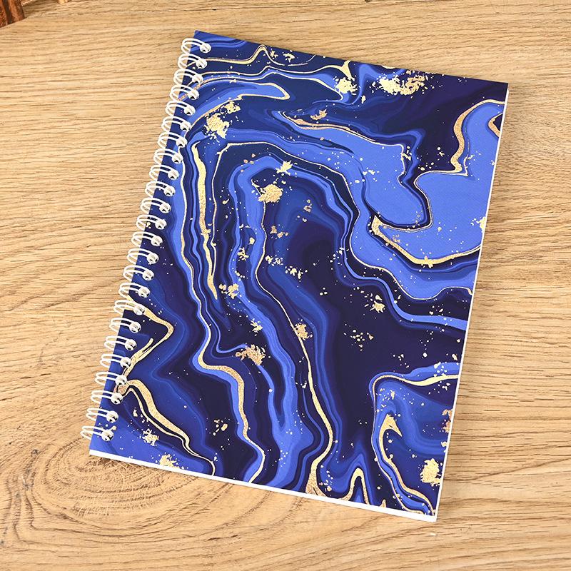 Leopard Print Series Sticker Notebooks A5 Size Double-sided Release Paper Books Tape Sticker Handbook Material Collecting Book