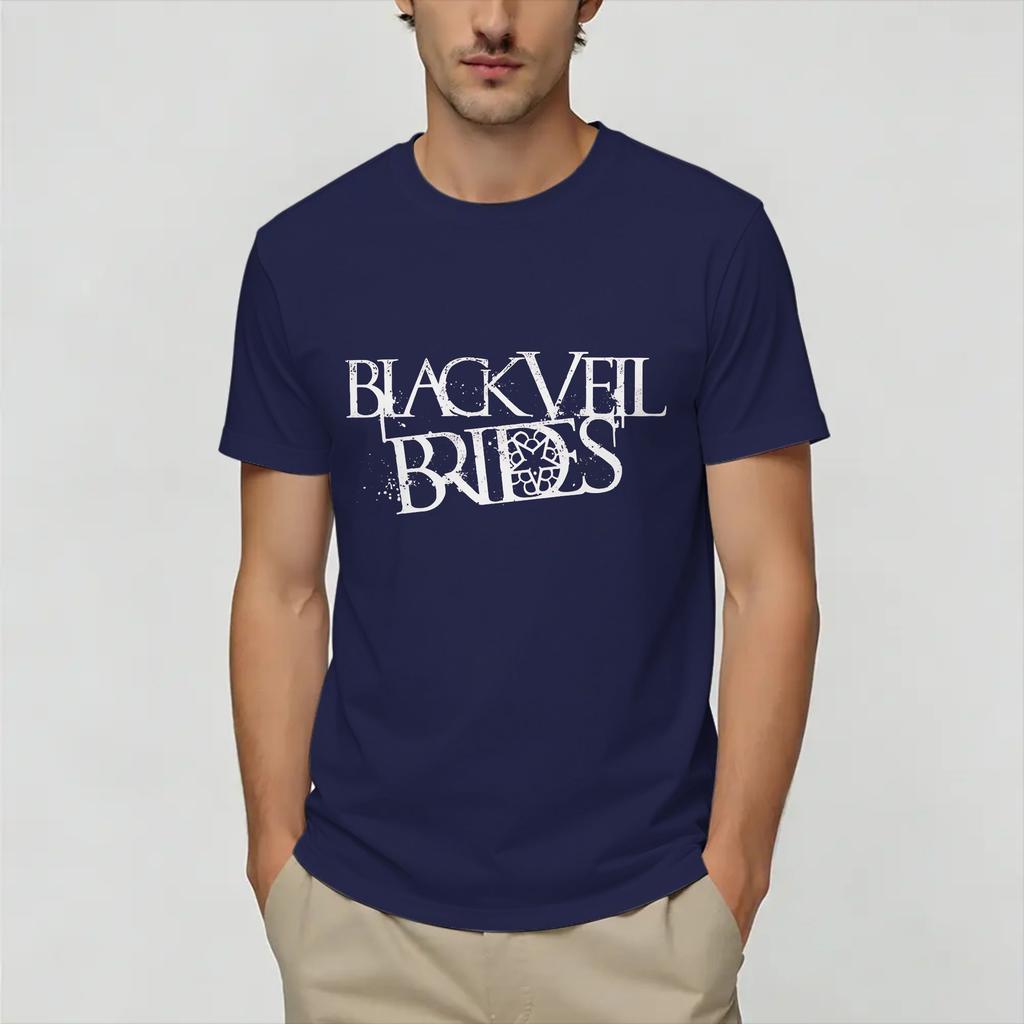 Black Veil Brides Tshirt For Unisex Novelty Cotton Tees O Neck Short Sleeve T Shirt Big Size Clothes