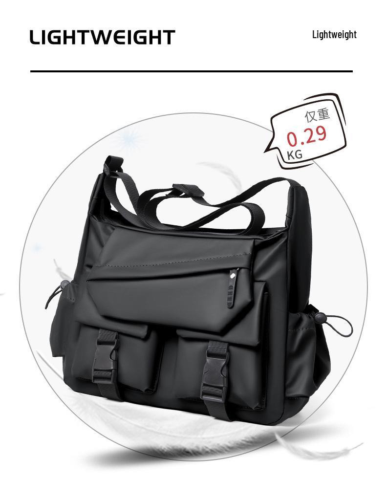 Trendy Men's & Women's High-End Workwear Crossbody Bag with Large Capacity and Unique Style
