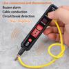 Spannungsprüfer, Berührungsloser Spannungsprüfer, Elektrischer Tester, AC12V-1000V Digitaler Summer-Alarm, Spannungsfühler