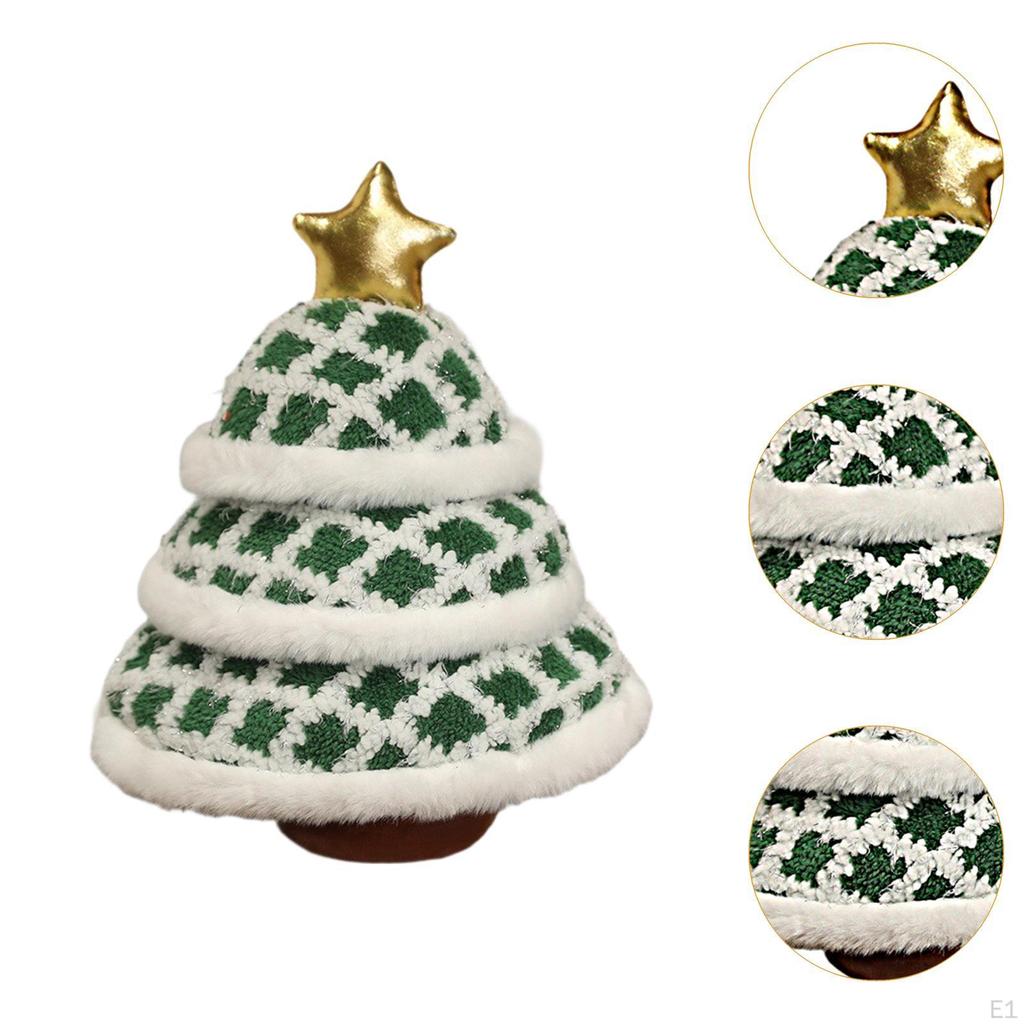 Christmas Tree Plush Toy Doll Soft Home Ornaments Cartoon Party Favor for Apartment