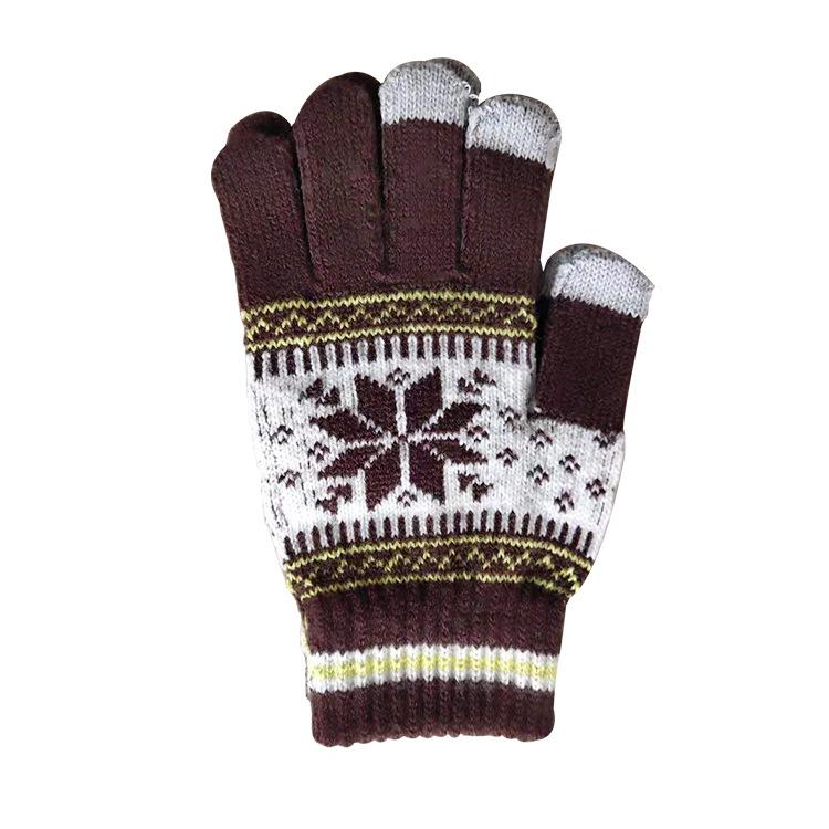 Warm New Winter Knitted Warm Touch Screen Gloves for Men and Women