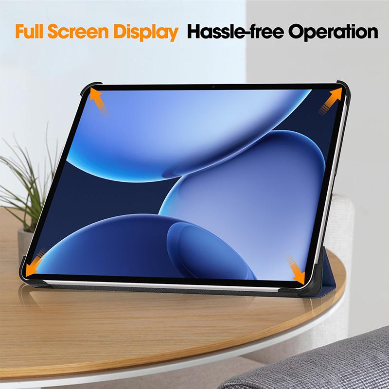 Összecsukható tartó tablettok Oneplus Pad 3 13.2''-hez Automatikus elalvás tok Flip állvány Védőtok Héj Oneplus Pad 3-hoz