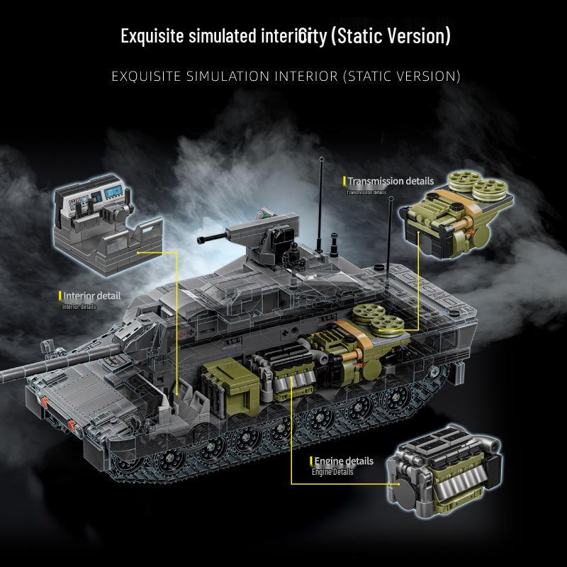 12GO Gen 4 EMBT Panther KF51 Building Blocks Remote Control Toy