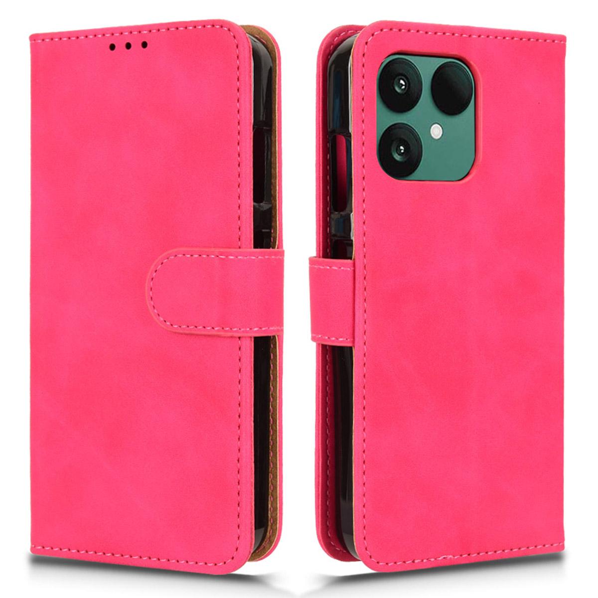 

For Fairphone 6 Leather Case Skin Feel Anti Drop Wallet Flip Phone Cover