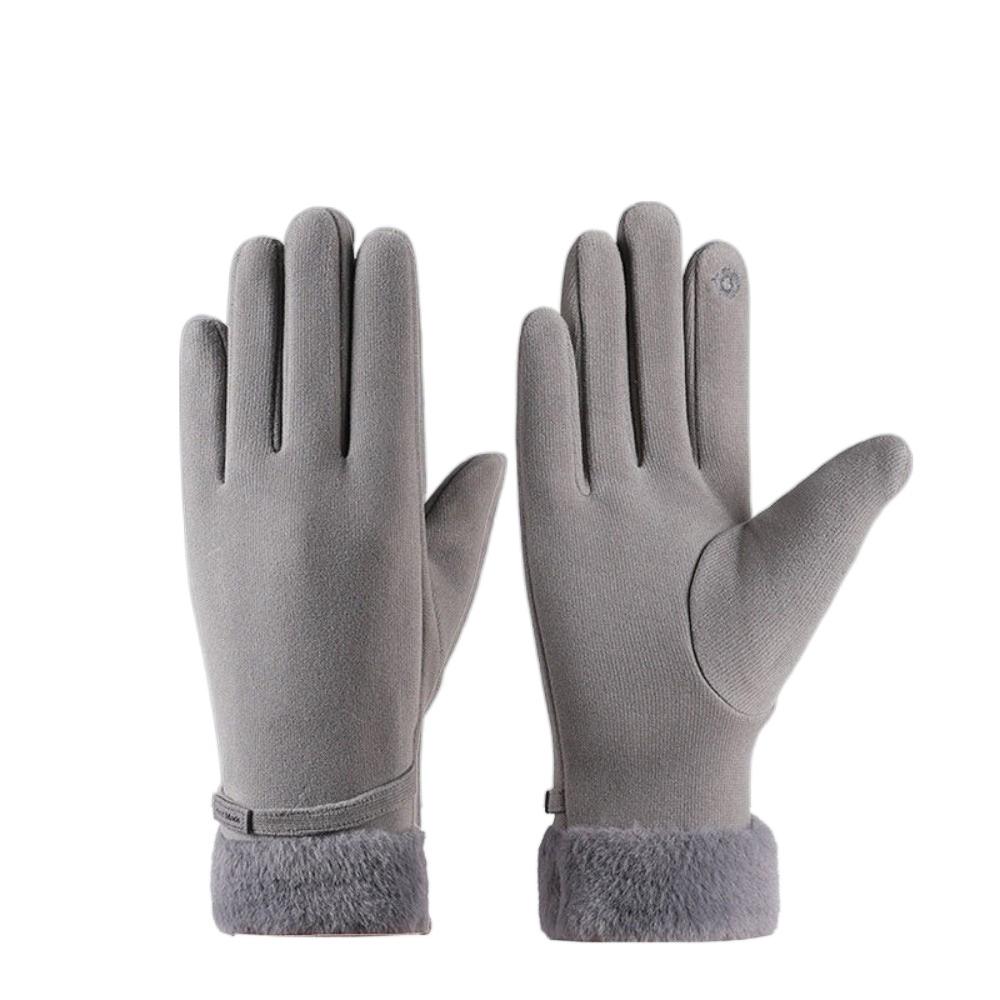 Warm Winter Gloves Touchable Screen Skiing Gloves Full Finger Gloves  for Outdoor Cycling Skiing