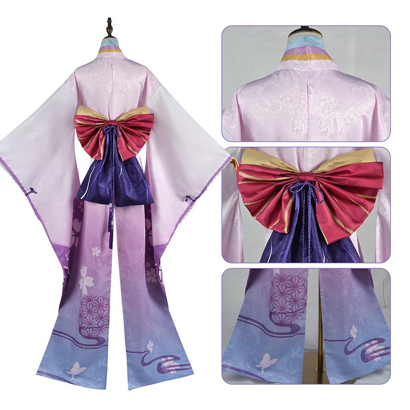 Ysir Impact Cos Costume Raiden Warrior Cosplay Game Animation Kimono Female Ei COS