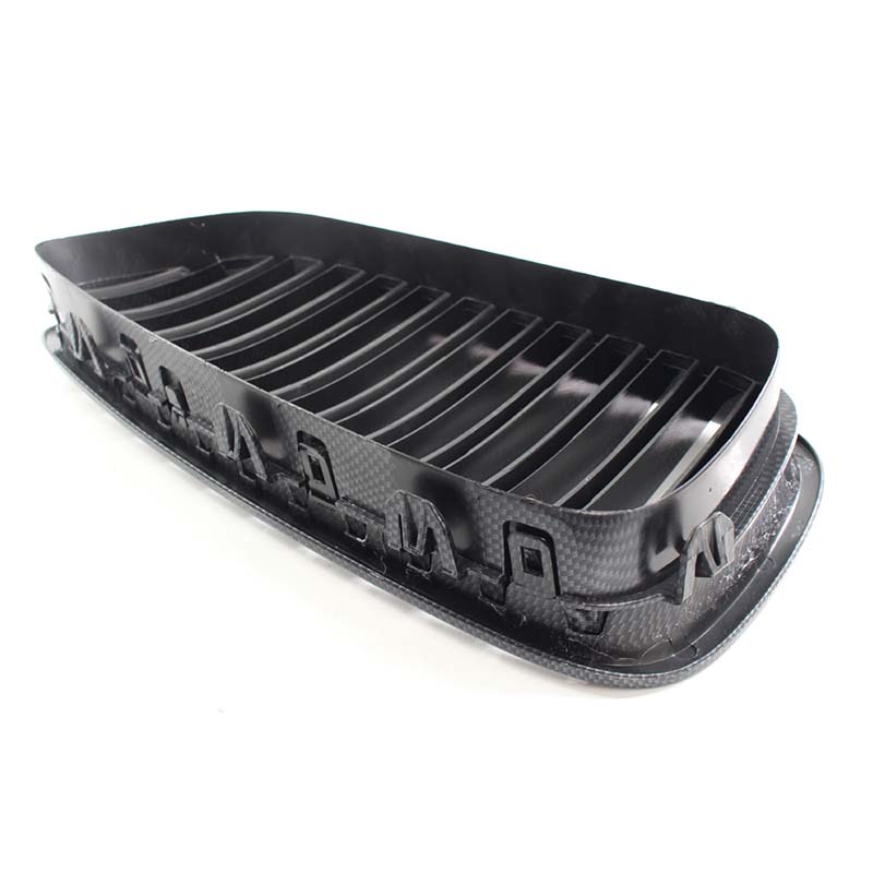 Fit For BMW 5-Series F10 F11 F18 2010-2016 Car Black Kidney Grill Dual Slats Racing Grill Replacement Part Front Bumper Grilles
