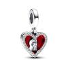 Letter Mom Pendant S925 Pure Silver Bird Heart Sun Moon Charm Snake Bone Chain Beads Accessories Women's Jewelry Gift