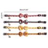 Halloween Collar for Cat Pet Breakaway Collar Suit for Dog Neck Decors Elegant Cat Collar with Castle Cobweb Rose Skull