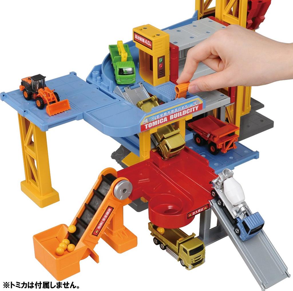 Takara Tomy Tomica Town Build City Power Crane Construction Site Unisex